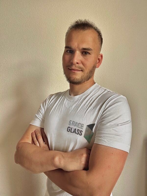Mstyslav Hrabko, co-founder of Space Glass